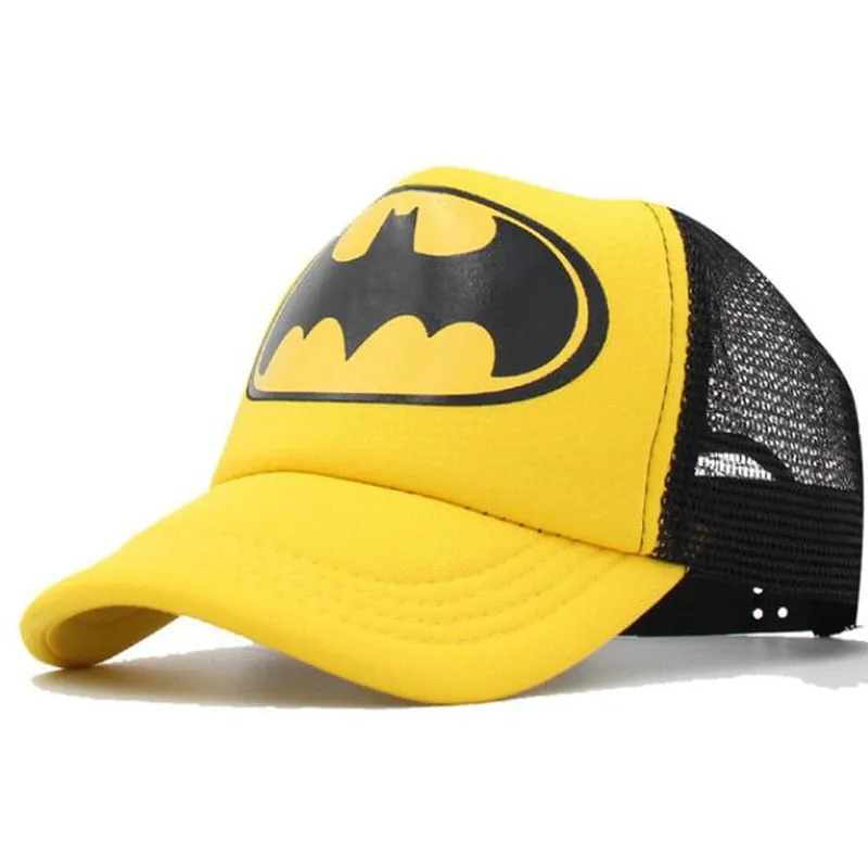 Children's hat cartoon mesh baseball caps baby boys and girls summer shade breathable cap kids sun protection hats
