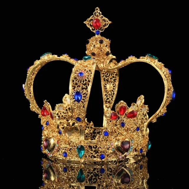 Crystal Royalty King or Queen Crown