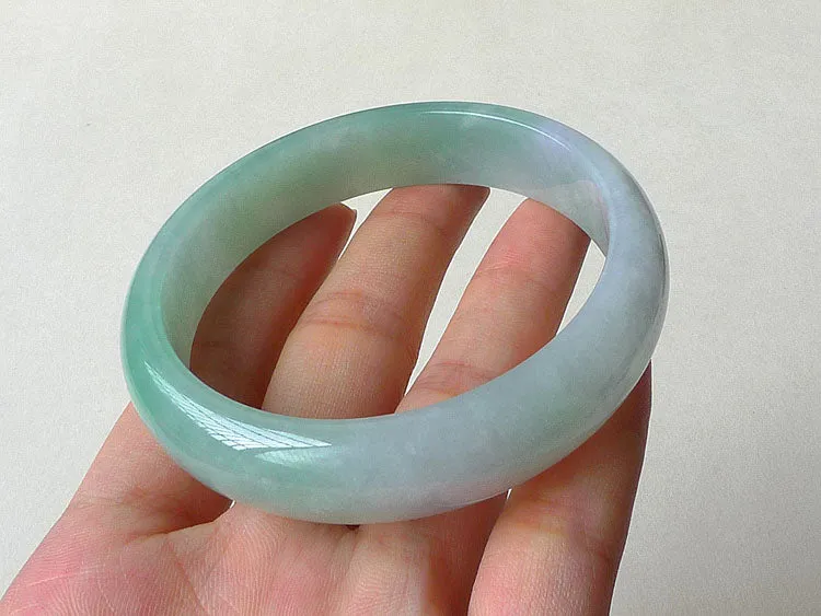 Natural Jade Bangle Jadeite Bangle Internal Diameter 57.5mm BER364