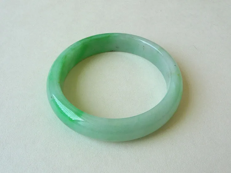 Natural Jade Bangle Jadeite Bangle Internal Diameter 58.5mm BER398