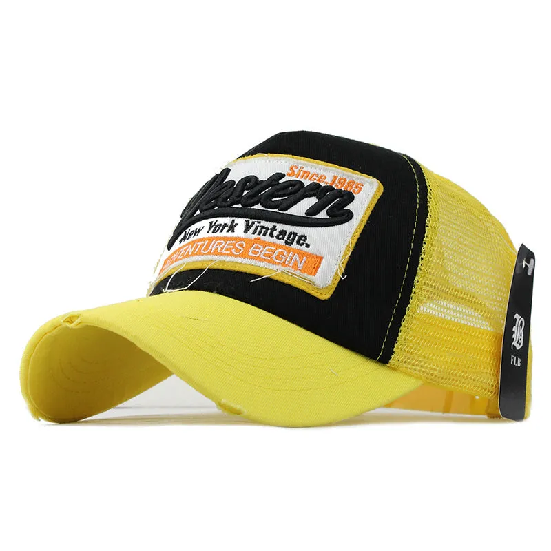 Western New York Vintage Embroid Baseball Cap
